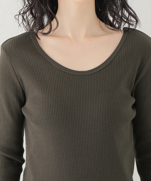 journal standard L'essage(ジャーナルスタンダードレサージュ)の「《追加》カミーノテレコプルオーバー(Tシャツ/カットソー・レディース・グレー/ホワイト系その他/ブラック系その他・FREE)」の17枚目の写真