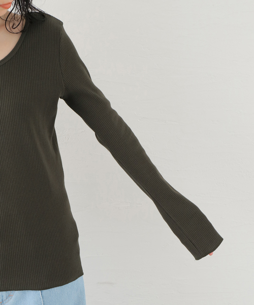 journal standard L'essage(ジャーナルスタンダードレサージュ)の「《追加》カミーノテレコプルオーバー(Tシャツ/カットソー・レディース・グレー/ホワイト系その他/ブラック系その他・FREE)」の19枚目の写真