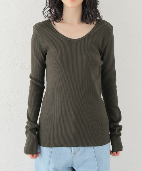 journal standard L'essage(ジャーナルスタンダードレサージュ)の「《追加》カミーノテレコプルオーバー(Tシャツ/カットソー・レディース・グレー/ホワイト系その他/ブラック系その他・FREE)」の22枚目の写真