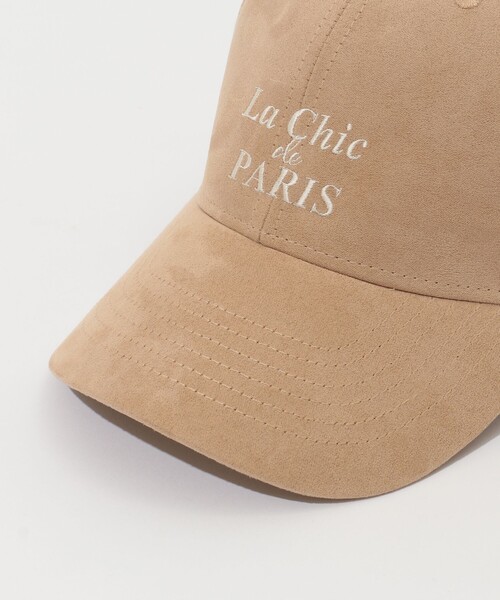 DEICY（デイシー）の「La Chic de Paris ロゴキャップ（キャップ・レディース・ネイビー/ベージュ・FREE）」の4枚目の写真