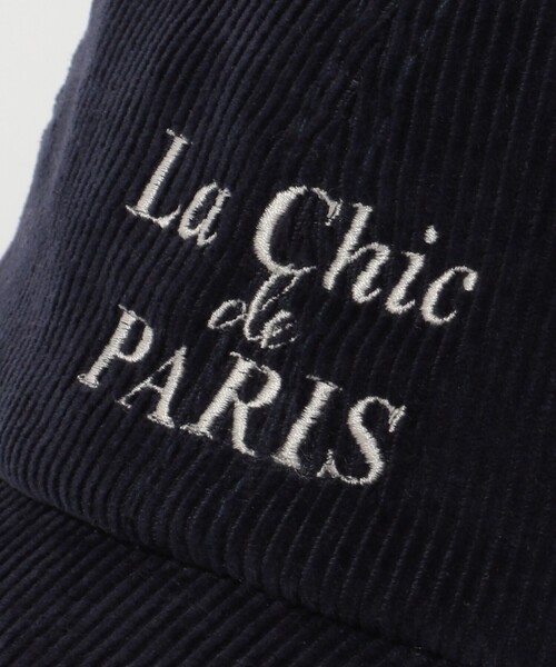 DEICY（デイシー）の「La Chic de Paris ロゴキャップ（キャップ・レディース・ネイビー/ベージュ・FREE）」の7枚目の写真