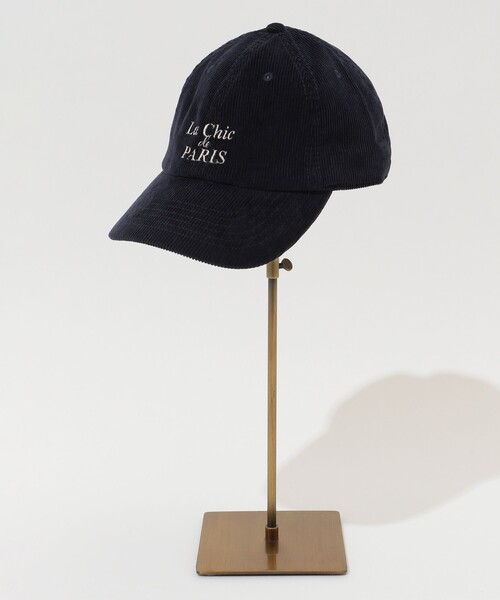 DEICY（デイシー）の「La Chic de Paris ロゴキャップ（キャップ・レディース・ネイビー/ベージュ・FREE）」の9枚目の写真