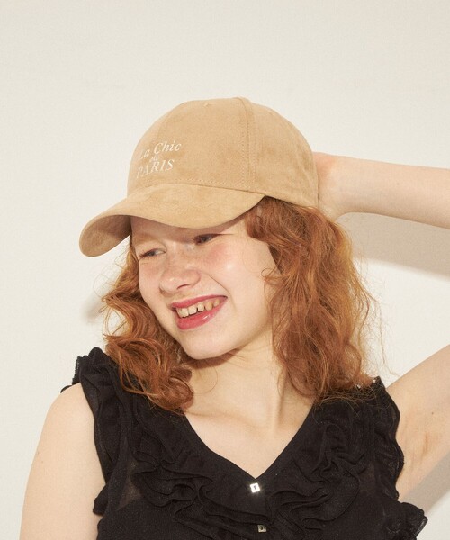 DEICY（デイシー）の「La Chic de Paris ロゴキャップ（キャップ・レディース・ネイビー/ベージュ・FREE）」の11枚目の写真