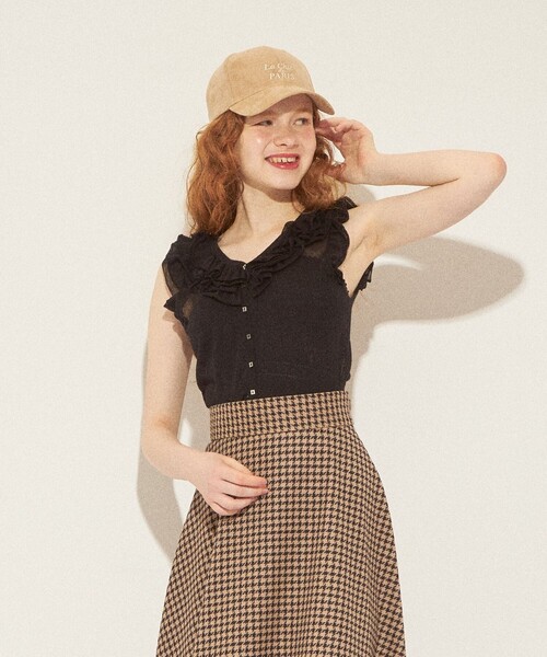 DEICY（デイシー）の「La Chic de Paris ロゴキャップ（キャップ・レディース・ネイビー/ベージュ・FREE）」の13枚目の写真