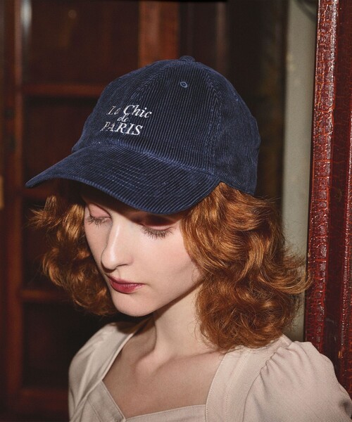 DEICY（デイシー）の「La Chic de Paris ロゴキャップ（キャップ・レディース・ネイビー/ベージュ・FREE）」の14枚目の写真