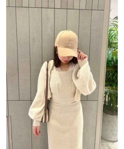 DEICY（デイシー）の「La Chic de Paris ロゴキャップ（キャップ・レディース・ネイビー/ベージュ・FREE）」の17枚目の写真