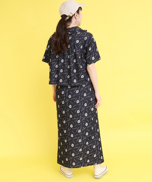 didizizi（ディディジジ）の「●目玉焼きデニムJQBL（シャツ/ブラウス・レディース・ネイビー/ブラック・FREE）」の18枚目の写真