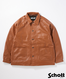 schott | 【Schott / ショット】別注 レザーカバーオール(その他アウター)