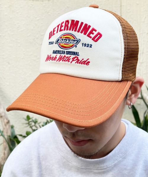 Dickies（ディッキーズ）の「DICKIES EX DETRMINED MESHCAP（キャップ・メンズ・カモフラージュ/ライトブラウン/ブラック・FREE）」の6枚目の写真