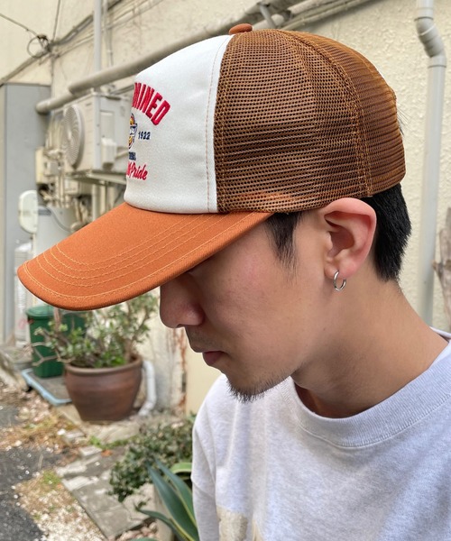 Dickies（ディッキーズ）の「DICKIES EX DETRMINED MESHCAP（キャップ・メンズ・カモフラージュ/ライトブラウン/ブラック・FREE）」の7枚目の写真