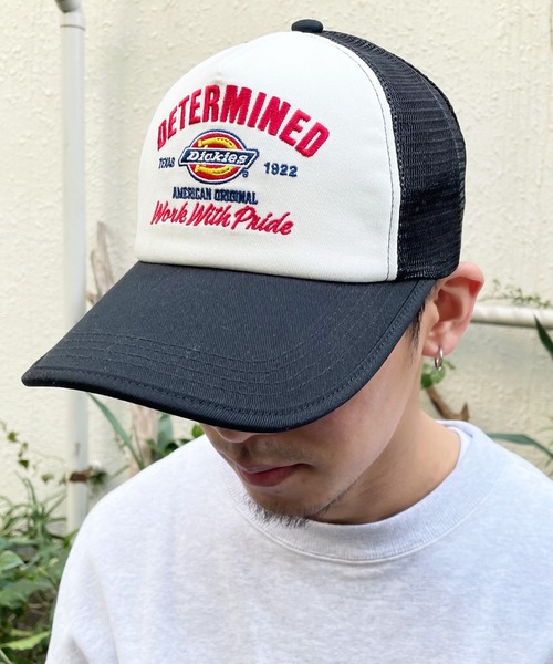 Dickies（ディッキーズ）の「DICKIES EX DETRMINED MESHCAP（キャップ・メンズ・カモフラージュ/ライトブラウン/ブラック・FREE）」の12枚目の写真