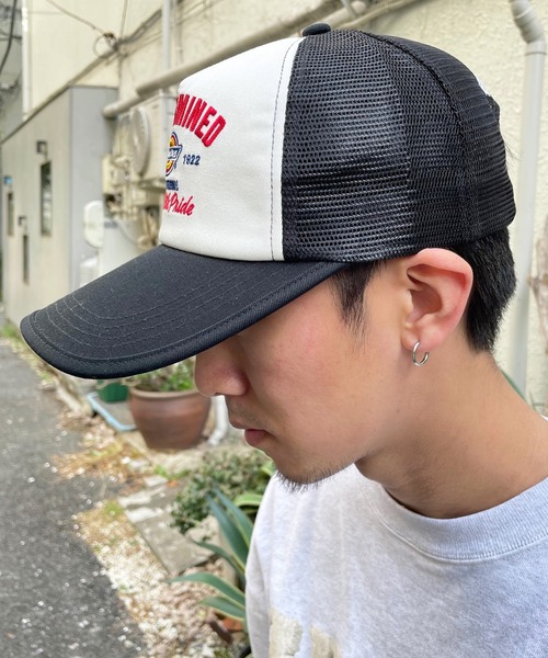 Dickies（ディッキーズ）の「DICKIES EX DETRMINED MESHCAP（キャップ・メンズ・カモフラージュ/ライトブラウン/ブラック・FREE）」の4枚目の写真