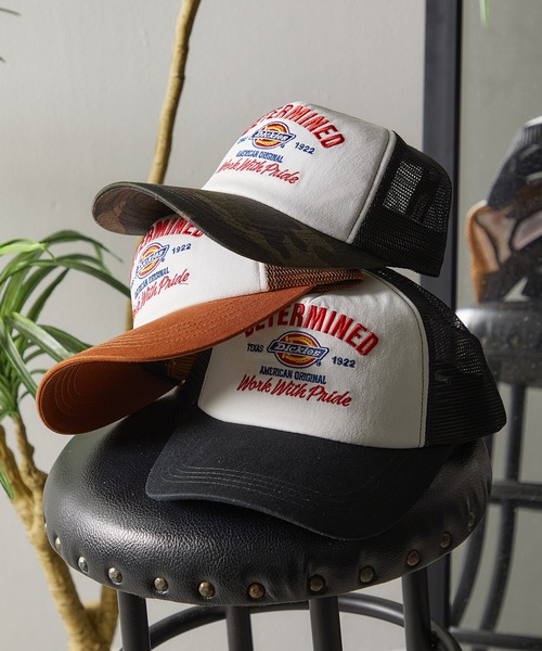 Dickies（ディッキーズ）の「DICKIES EX DETRMINED MESHCAP（キャップ・メンズ・カモフラージュ/ライトブラウン/ブラック・FREE）」の16枚目の写真