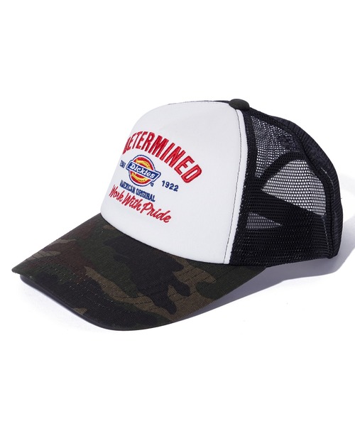 Dickies（ディッキーズ）の「DICKIES EX DETRMINED MESHCAP（キャップ・メンズ・カモフラージュ/ライトブラウン/ブラック・FREE）」の17枚目の写真