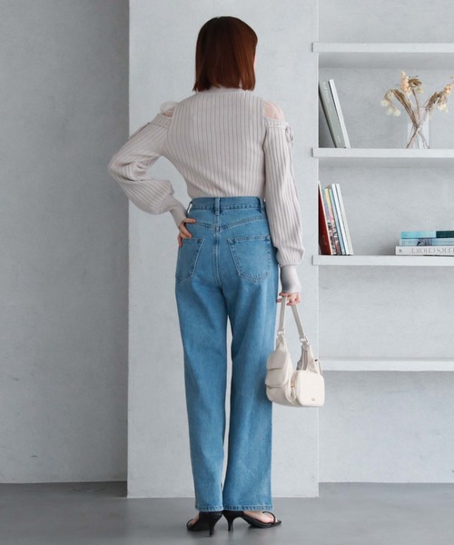 archives(アルシーヴ)の「ビジューデニム(デニムパンツ・レディース・グレー/ブルー/サックスブルー・SMALL/MEDIUM)」の19枚目の写真
