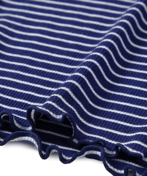 ROPE' PICNIC（ロペピクニック）の「カットメロウトップスカーディガン/リンクコーデ（カーディガン/ボレロ・レディース・オレンジ系その他/ピンク/ネイビー・38）」の9枚目の写真