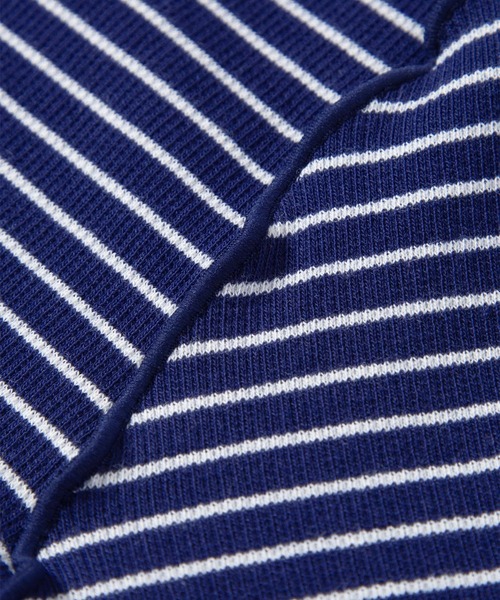 ROPE' PICNIC（ロペピクニック）の「カットメロウトップスカーディガン/リンクコーデ（カーディガン/ボレロ・レディース・オレンジ系その他/ピンク/ネイビー・38）」の10枚目の写真