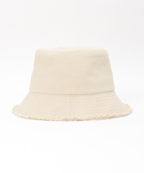ikka（イッカ）の「UVバケットフリンジハット（ハット・レディース・ブラック/ベージュ/オフホワイト・FREE）」の11枚目の写真