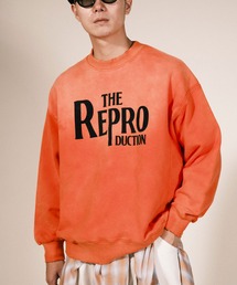 RePRODUCTION LABEL | 【2024SS】【RePRODUCTION LABEL / リプロダクションレーベル】フロッキープリントロゴオーバースウェット(スウェット)