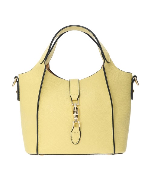 YECCA VECCA（イェッカヴェッカ）の「4wayミニバッグ（エコバッグ/サブバッグ・レディース・ブルー/イエロー・FREE）」の5枚目の写真