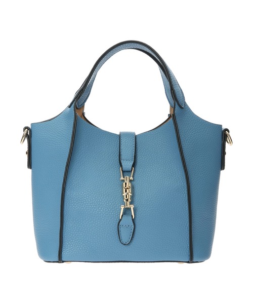 YECCA VECCA（イェッカヴェッカ）の「4wayミニバッグ（エコバッグ/サブバッグ・レディース・ブルー/イエロー・FREE）」の6枚目の写真