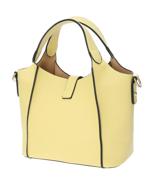 YECCA VECCA（イェッカヴェッカ）の「4wayミニバッグ（エコバッグ/サブバッグ・レディース・ブルー/イエロー・FREE）」の7枚目の写真