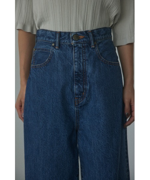BLACK BY MOUSSY(ブラックバイマウジー)の「loose straight denim(ルーズストレートデニム)(デニムパンツ・レディース・ブルー・23inch/24inch/25inch/26inch)」の5枚目の写真