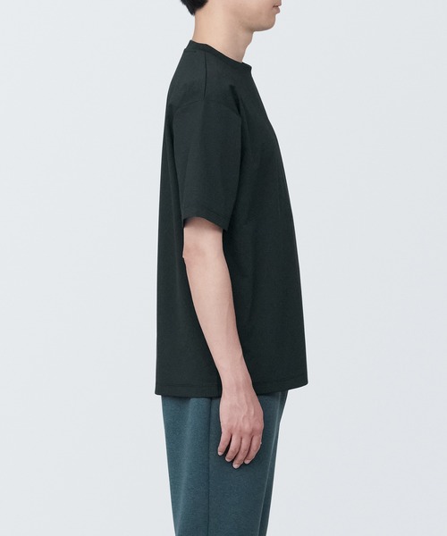 無印良品（ムジルシリョウヒン）の「〔MUJI WALKER〕紳士　ＵＶカット吸汗速乾半袖Ｔシャツ（Tシャツ/カットソー・メンズ・グレー/グリーン系2/ホワイト/ブルー系1/ブラック/ネイビー系・M/S/XS/XL/L）」の18枚目の写真