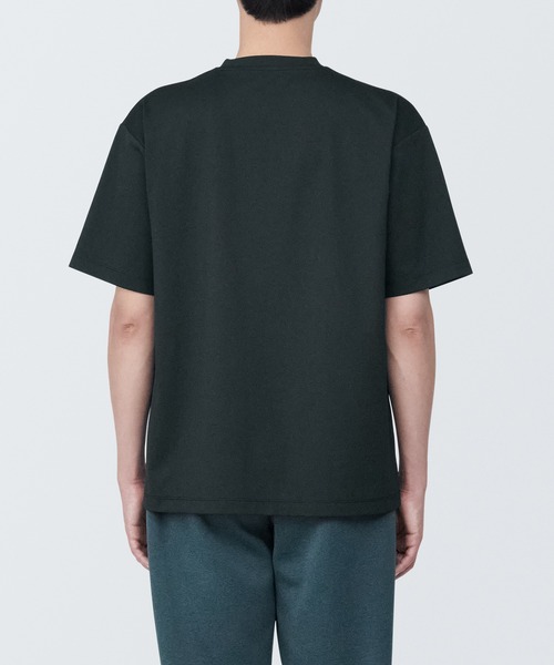 無印良品（ムジルシリョウヒン）の「〔MUJI WALKER〕紳士　ＵＶカット吸汗速乾半袖Ｔシャツ（Tシャツ/カットソー・メンズ・グレー/グリーン系2/ホワイト/ブルー系1/ブラック/ネイビー系・M/S/XS/XL/L）」の19枚目の写真