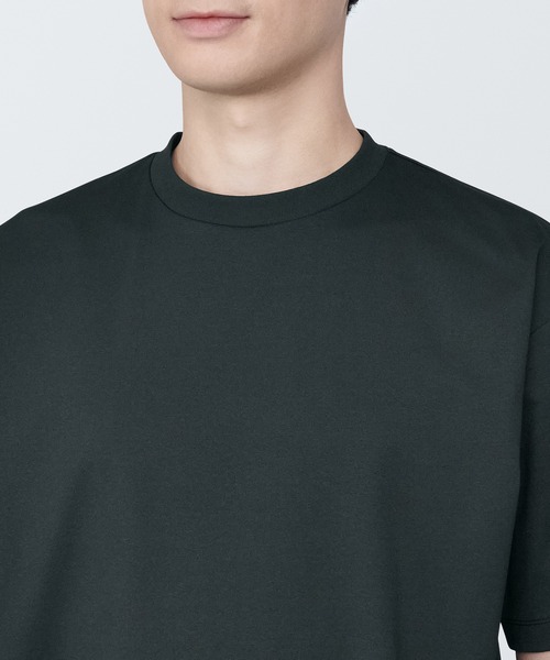 無印良品（ムジルシリョウヒン）の「〔MUJI WALKER〕紳士　ＵＶカット吸汗速乾半袖Ｔシャツ（Tシャツ/カットソー・メンズ・グレー/グリーン系2/ホワイト/ブルー系1/ブラック/ネイビー系・M/S/XS/XL/L）」の21枚目の写真