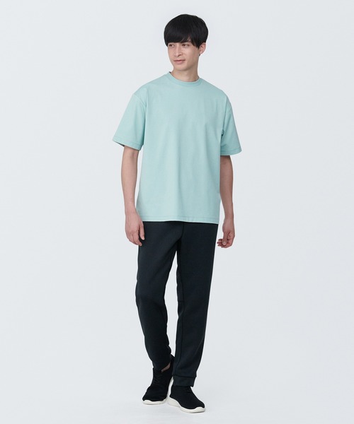 無地Tシャツ専門 MUJI出品 セール】〔MUJI WALKER〕紳士 UVカット吸汗速乾半袖Tシャツ（T