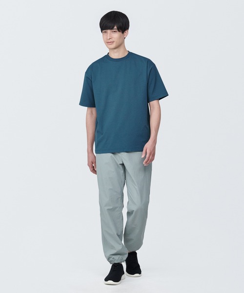 セール】〔MUJI WALKER〕紳士 UVカット吸汗速乾半袖Tシャツ