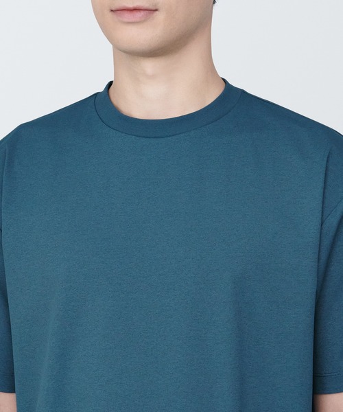 セール】〔MUJI WALKER〕紳士 UVカット吸汗速乾半袖Tシャツ