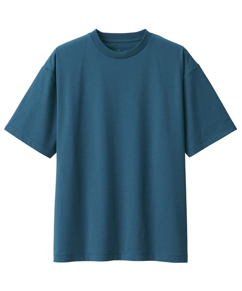 FORM UVカット　Tシャツ　【新品】 無印良品 tシャツ 「MUJI WALKER」紳士 UVカット吸汗速乾半袖