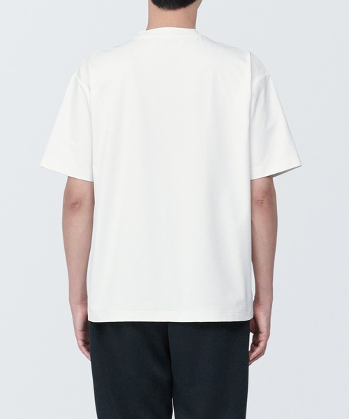 無印良品（ムジルシリョウヒン）の「〔MUJI WALKER〕紳士　ＵＶカット吸汗速乾半袖Ｔシャツ（Tシャツ/カットソー・メンズ・グレー/グリーン系2/ホワイト/ブルー系1/ブラック/ネイビー系・M/S/XS/XL/L）」の10枚目の写真