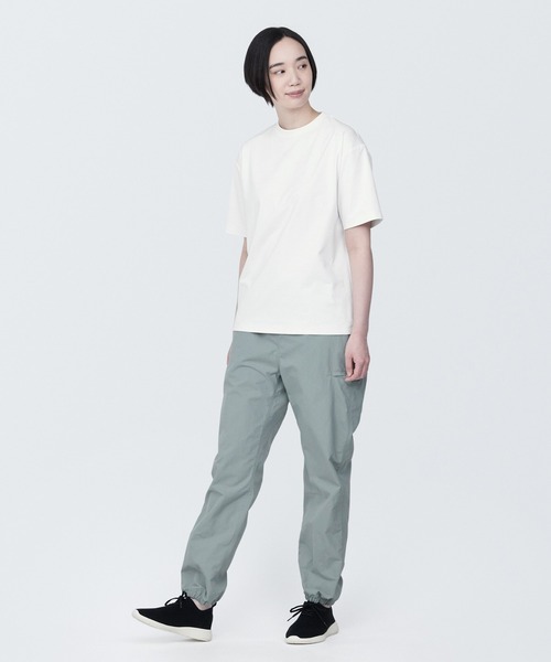 無印良品（ムジルシリョウヒン）の「〔MUJI WALKER〕紳士　ＵＶカット吸汗速乾半袖Ｔシャツ（Tシャツ/カットソー・メンズ・グレー/グリーン系2/ホワイト/ブルー系1/ブラック/ネイビー系・M/S/XS/XL/L）」の11枚目の写真