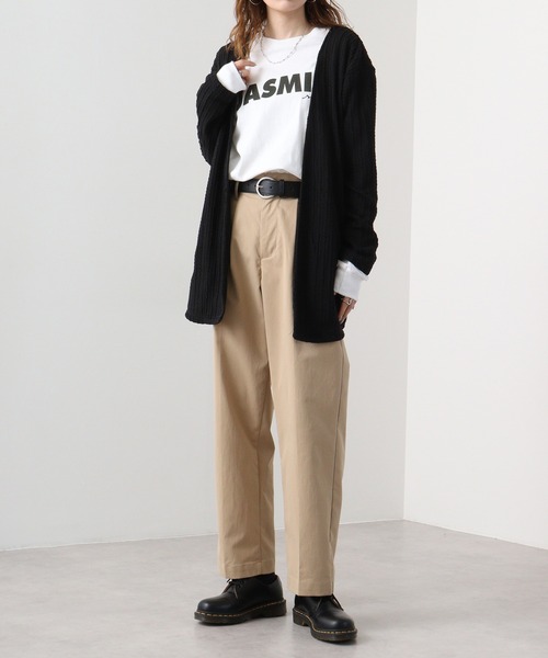 EVOLUTION(エボリューション)の「Draped knit cardigan / ドレープ ニットソー カーディガン unisex(カーディガン/ボレロ・メンズ・オフホワイト/カーキ/ブラック・XL/M/L)」の14枚目の写真