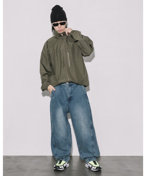 FREAK’S STORE/フリークスストア ワイドシルエット ツイステッド カーブデニムパンツ（デニムパンツ）｜FREAK'S STORE（フリークスストア）