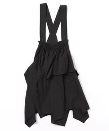 *Vivienne Westwood*コットンミディ シャツワンピース ブラック タイプライター スラッシュスリーブシャツワンピース(ブラック