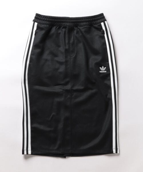 超美品　adidas アディダス W 3ST MIDI SKIRT adidas（アディダス）の「adidas アディダス W 3ST MIDI SKIRT