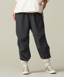 【WOMEN】ジャージライクツイル ジョグパンツ