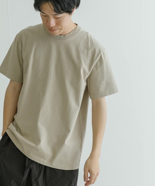 ndx(エヌディーエックス)の「ndx BoxyT-Shirts(Tシャツ/カットソー・メンズ・ベージュ系その他/グリーン系その他/ブルー系その他・MEDIUM/LARGE)」の2枚目の写真