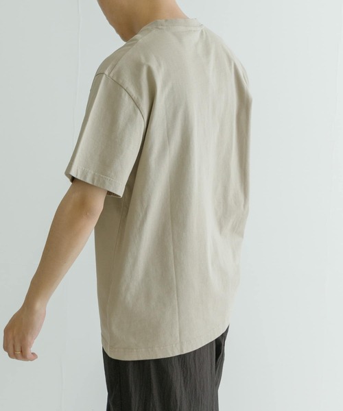 ndx(エヌディーエックス)の「ndx BoxyT-Shirts(Tシャツ/カットソー・メンズ・ベージュ系その他/グリーン系その他/ブルー系その他・MEDIUM/LARGE)」の4枚目の写真
