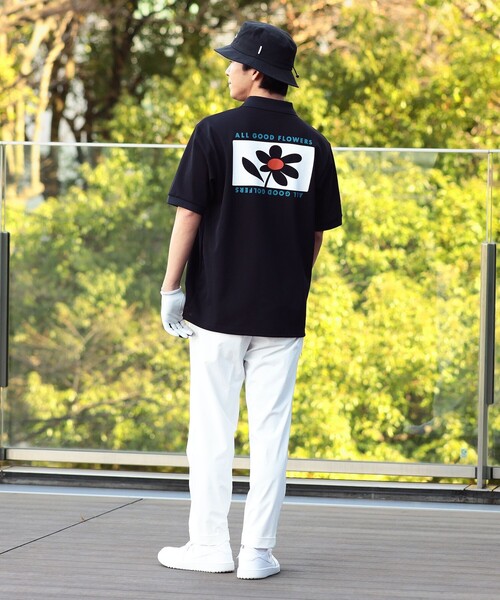 ⭐ほぼ新品　BEAMS GOLF別注　ALL GOOD FLOWERS ポロ BEAMS GOLF（ビームスゴルフ）の「〈MEN〉ALL GOOD FLOWERS