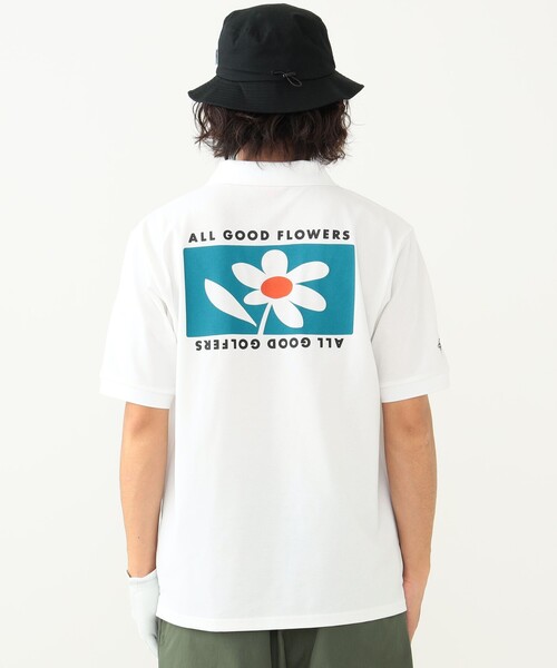 ⭐ほぼ新品　BEAMS GOLF別注　ALL GOOD FLOWERS ポロ BEAMS GOLF（ビームスゴルフ）の「〈MEN〉ALL GOOD FLOWERS