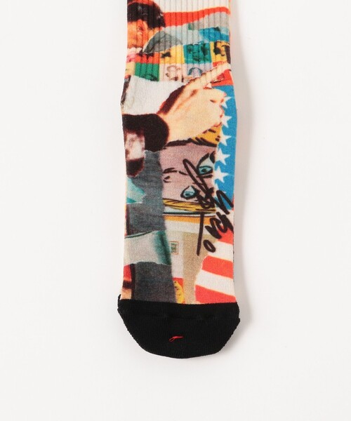 TOKYO CULTUART by BEAMS(トウキョウカルチャートバイビームス)の「横尾忠則 × HOiSUM / 靴下(ソックス/靴下・メンズ・その他5/その他4/その他6/その他1/その他2/その他3/その他/その他7/ホワイト系その他2/ホワイト系その他4/オフホワイト/ホワイト/ホワイト系その他3/ホワイト系その他7/ホワイト系その他5/ホワイト系その他6/ナチュラル・MEDIUM/SMALL)」の19枚目の写真