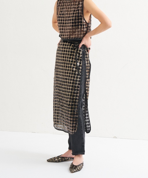 GRISE（グリーズ）の「GRISE スパンコールラップスカート（スカート・レディース・ブラック・FREE）」の14枚目の写真