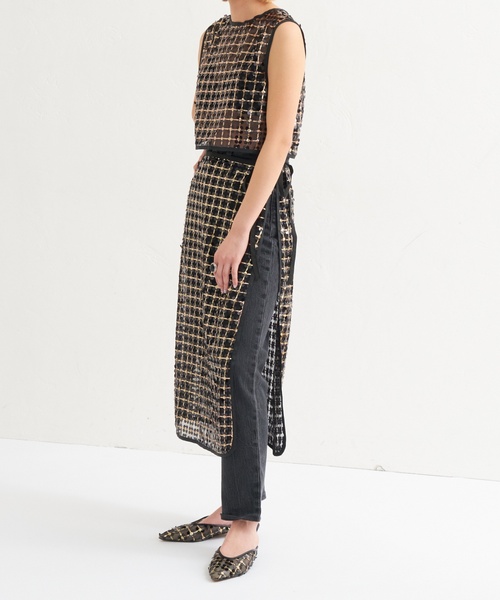 GRISE（グリーズ）の「GRISE スパンコールラップスカート（スカート・レディース・ブラック・FREE）」の15枚目の写真