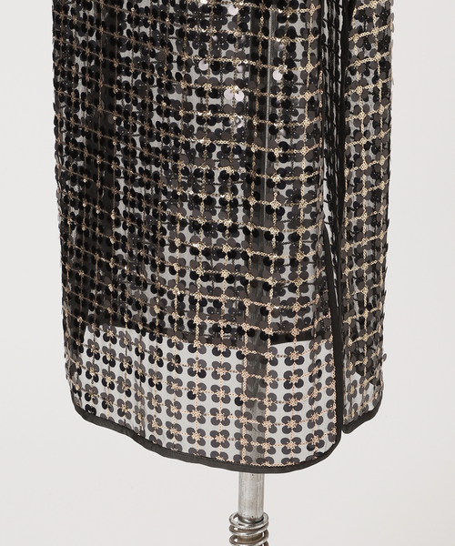 GRISE（グリーズ）の「GRISE スパンコールラップスカート（スカート・レディース・ブラック・FREE）」の11枚目の写真
