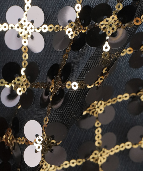 GRISE（グリーズ）の「GRISE スパンコールラップスカート（スカート・レディース・ブラック・FREE）」の12枚目の写真